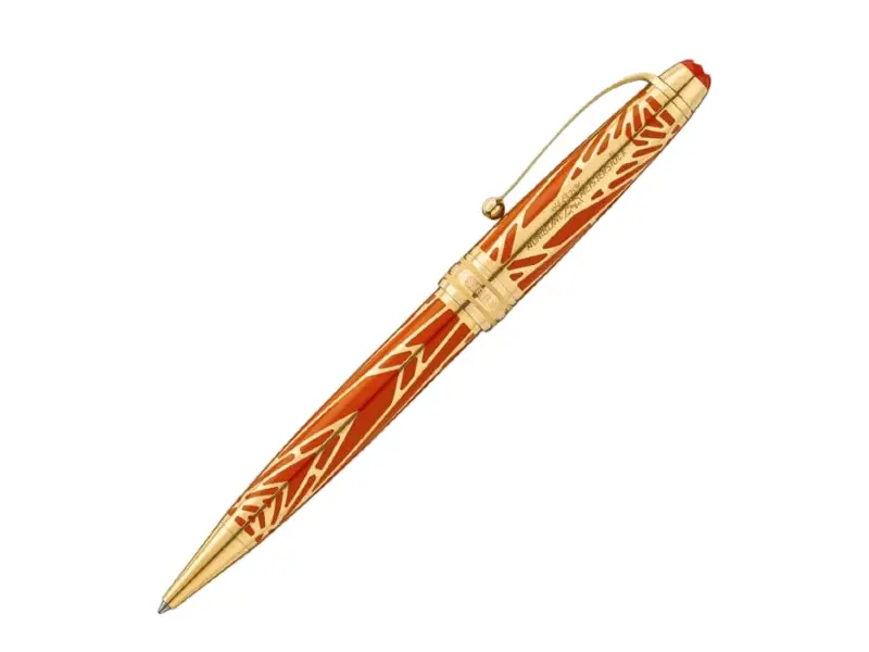 BALLPOINT PEN THE ORIGIN COLLECTION SOLITAIRE MIDSIZE MEISTERSTUCK MONTBLANC 131356